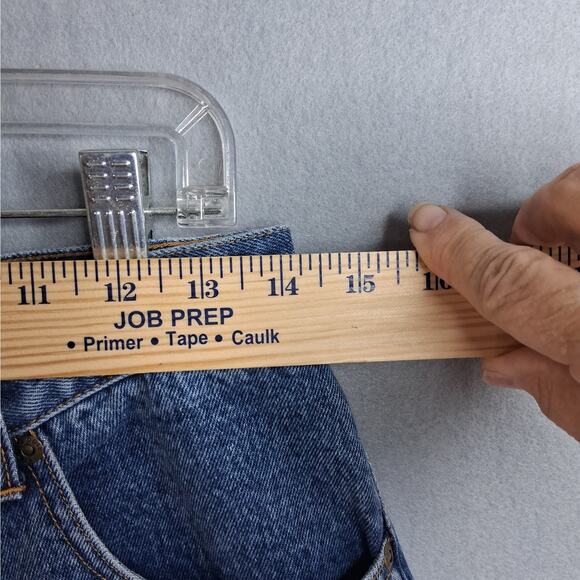 Eddie Bauer Mom Blue Jeans Women's 12 100% Cotton Hi-Rise Denim Vintage - Picture 9 of 13